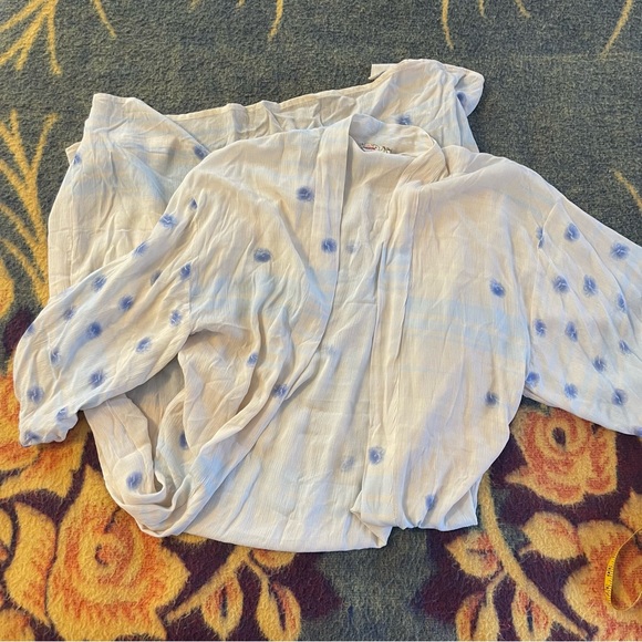 Free people kimono duster one size nwot - Picture 2 of 5